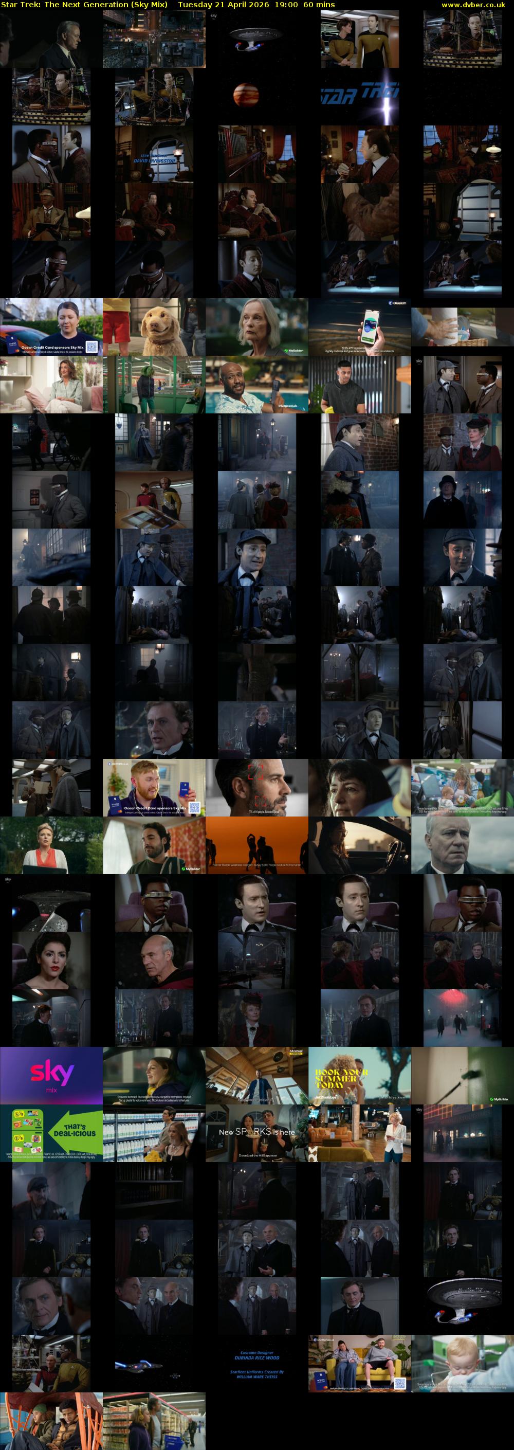 Star Trek: The Next Generation (Sky Mix) Tuesday 21 April 2026 19:00 - 20:00