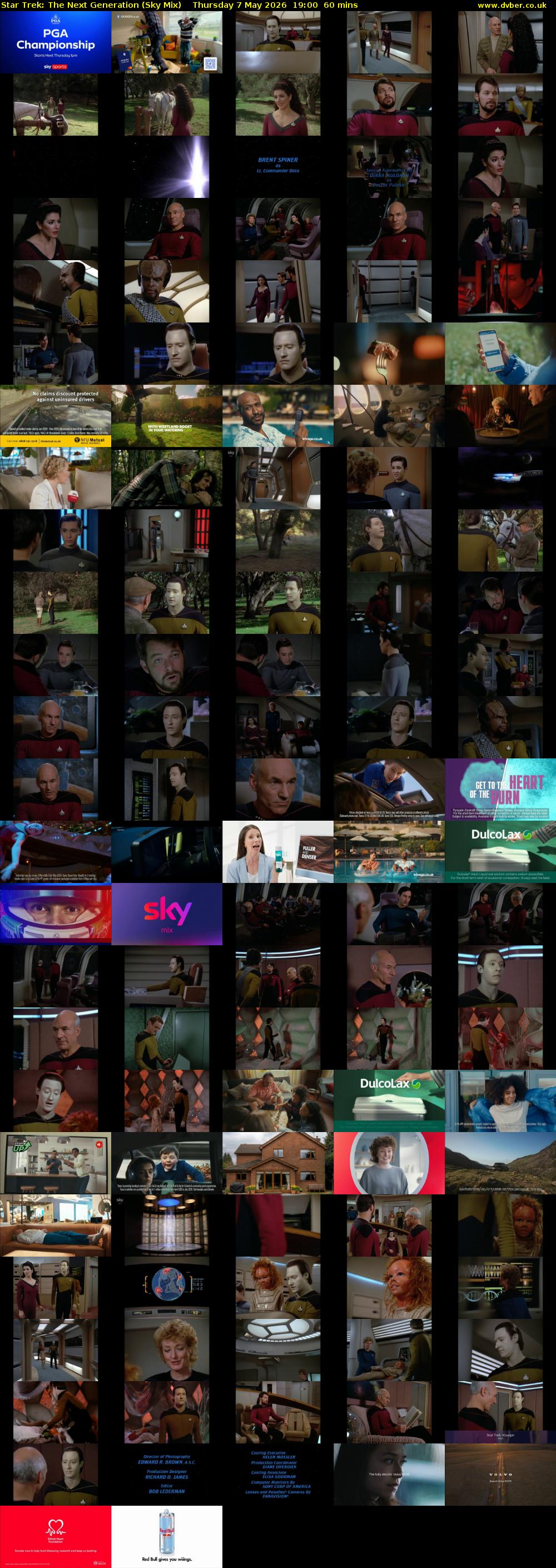 Star Trek: The Next Generation (Sky Mix) Thursday 7 May 2026 19:00 - 20:00