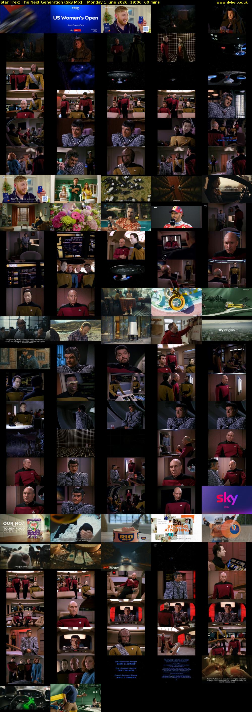 Star Trek: The Next Generation (Sky Mix) Monday 1 June 2026 19:00 - 20:00