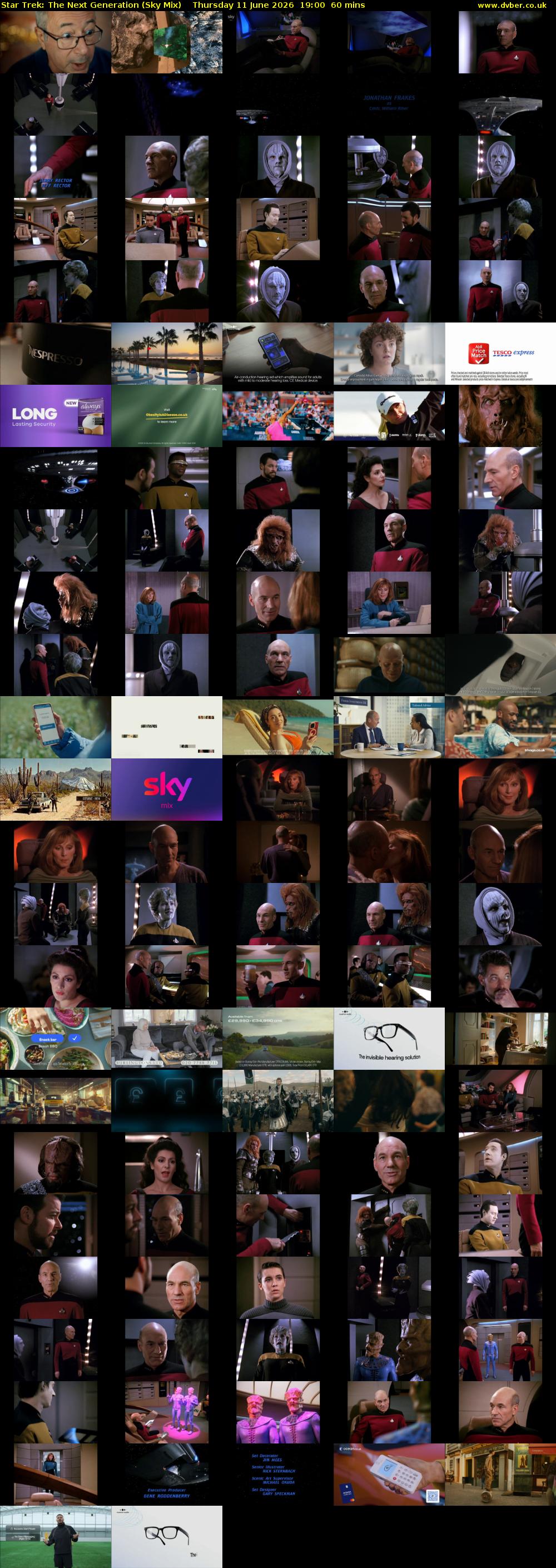 Star Trek: The Next Generation (Sky Mix) Thursday 11 June 2026 19:00 - 20:00