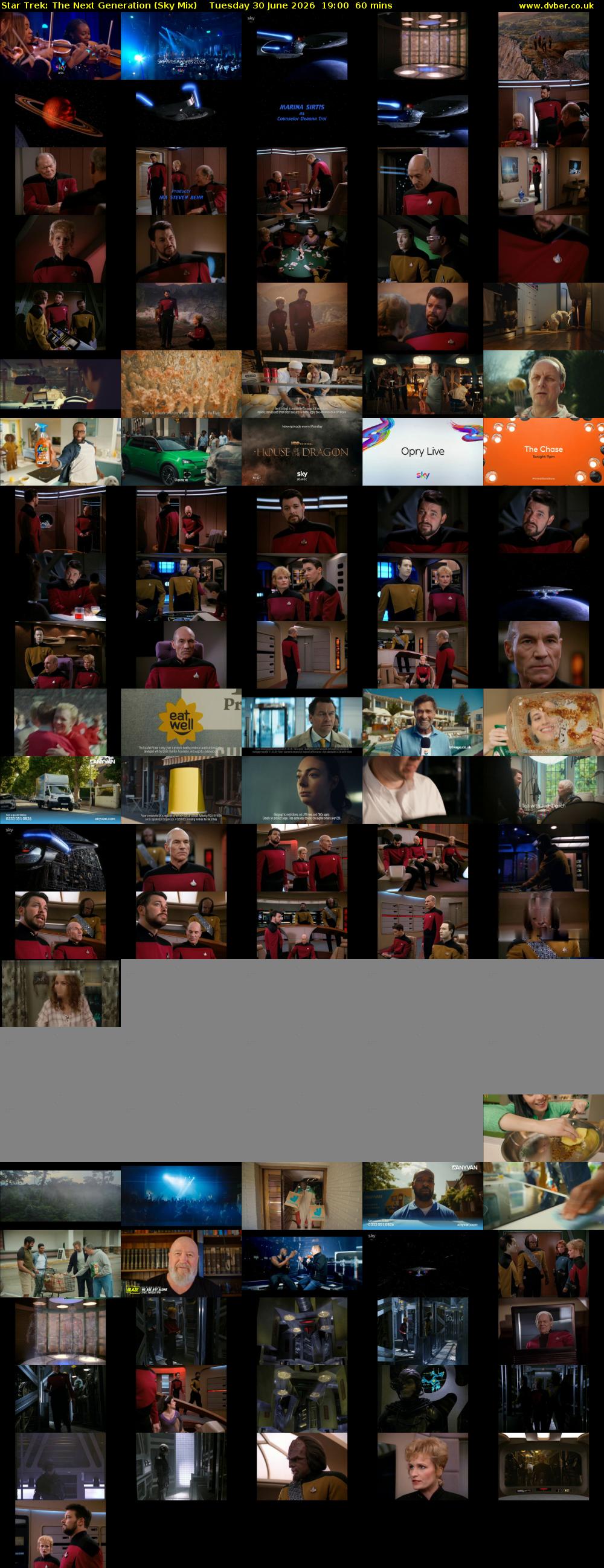 Star Trek: The Next Generation (Sky Mix) Tuesday 30 June 2026 19:00 - 20:00