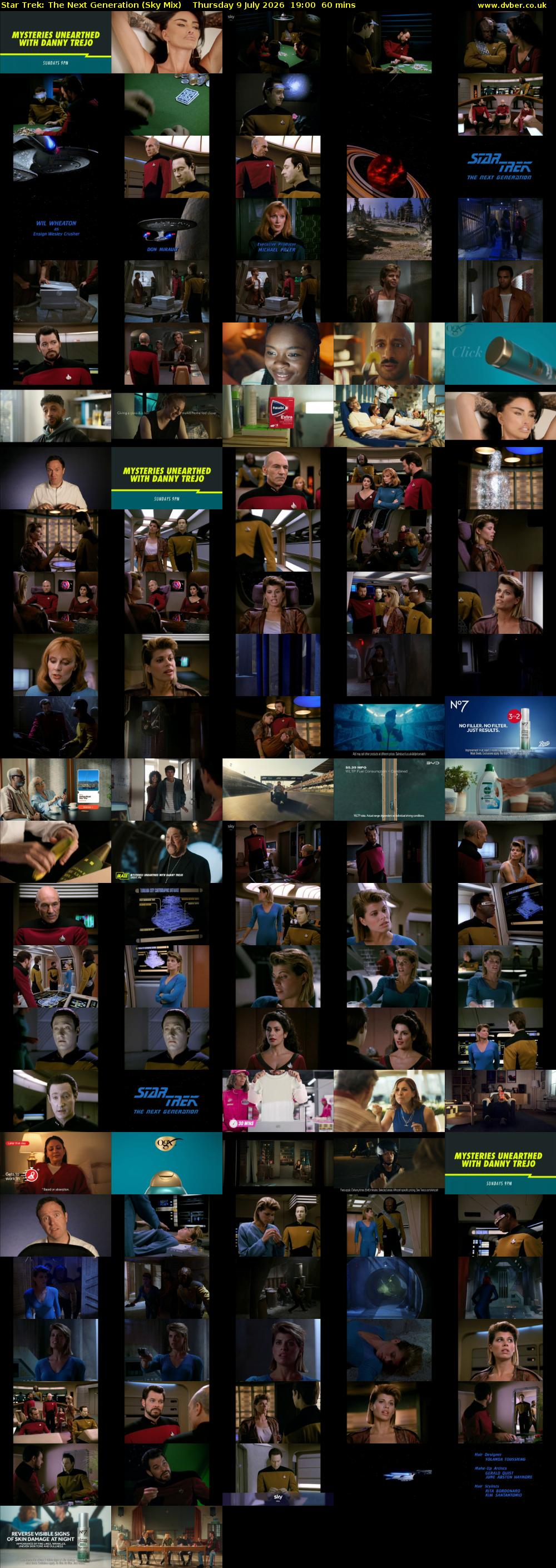 Star Trek: The Next Generation (Sky Mix) Thursday 9 July 2026 19:00 - 20:00