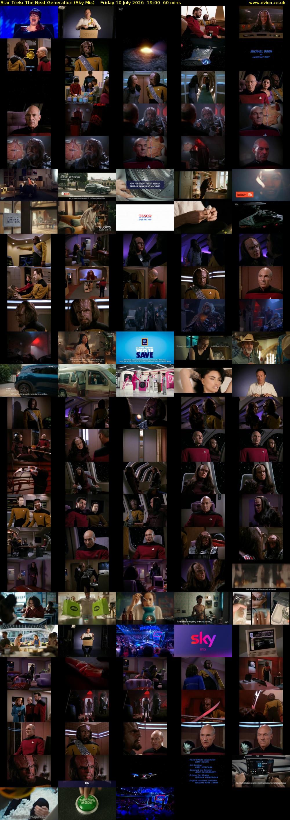 Star Trek: The Next Generation (Sky Mix) Friday 10 July 2026 19:00 - 20:00