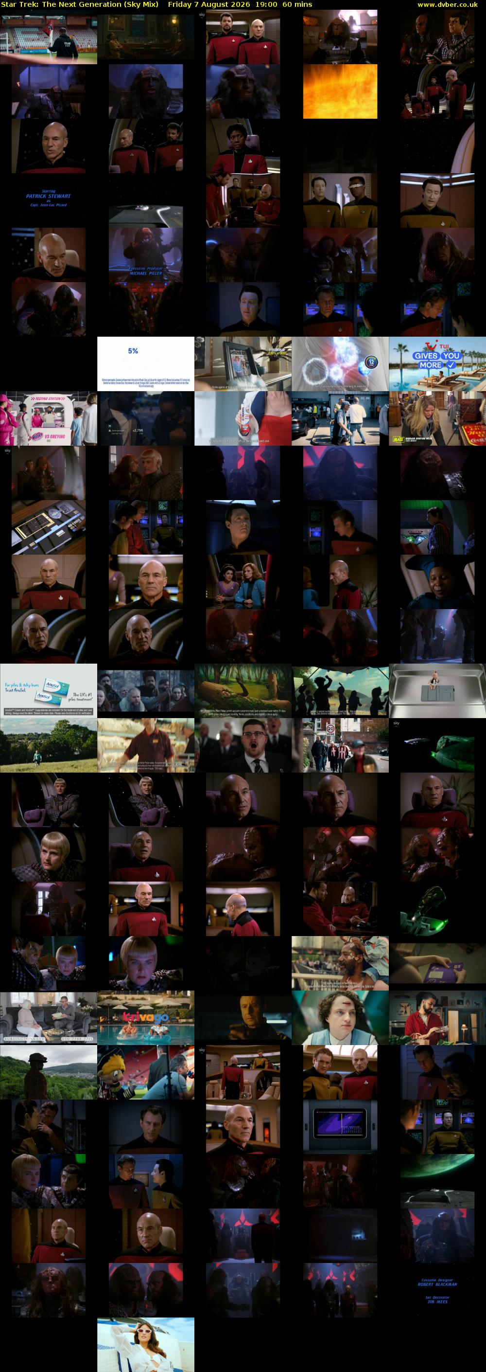 Star Trek: The Next Generation (Sky Mix) Friday 7 August 2026 19:00 - 20:00