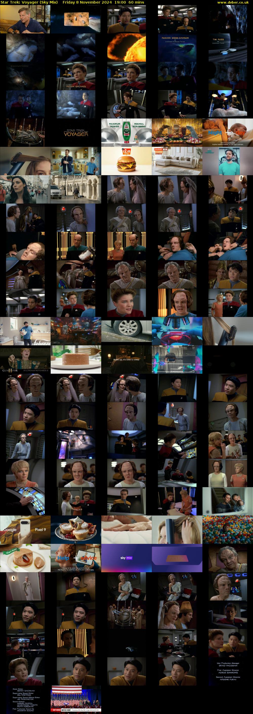 Star Trek: Voyager (Sky Mix) Friday 8 November 2024 19:00 - 20:00