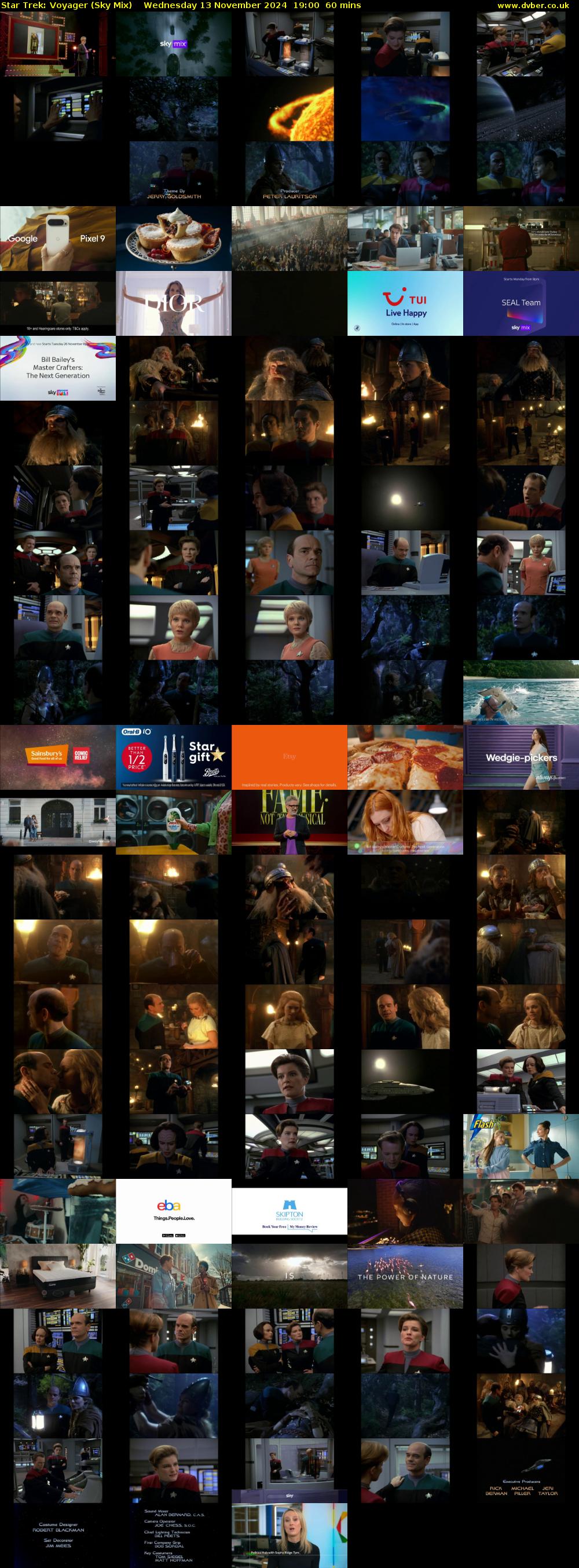 Star Trek: Voyager (Sky Mix) Wednesday 13 November 2024 19:00 - 20:00