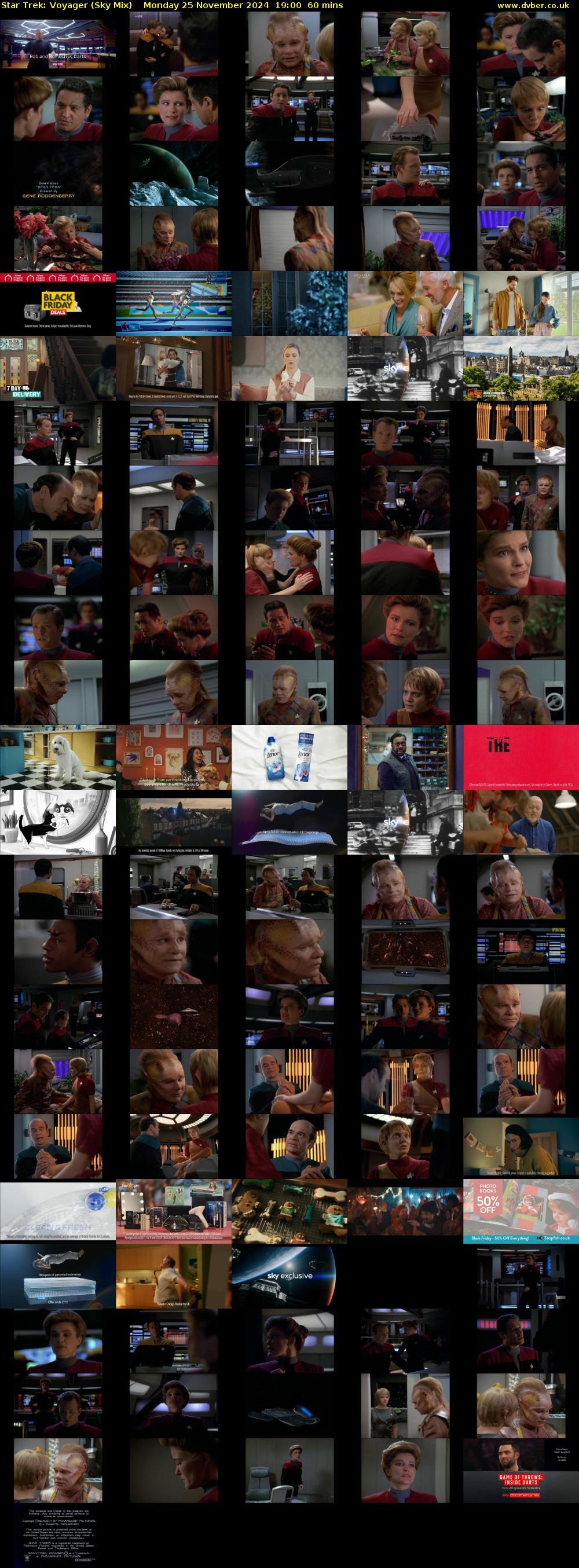 Star Trek: Voyager (Sky Mix) Monday 25 November 2024 19:00 - 20:00