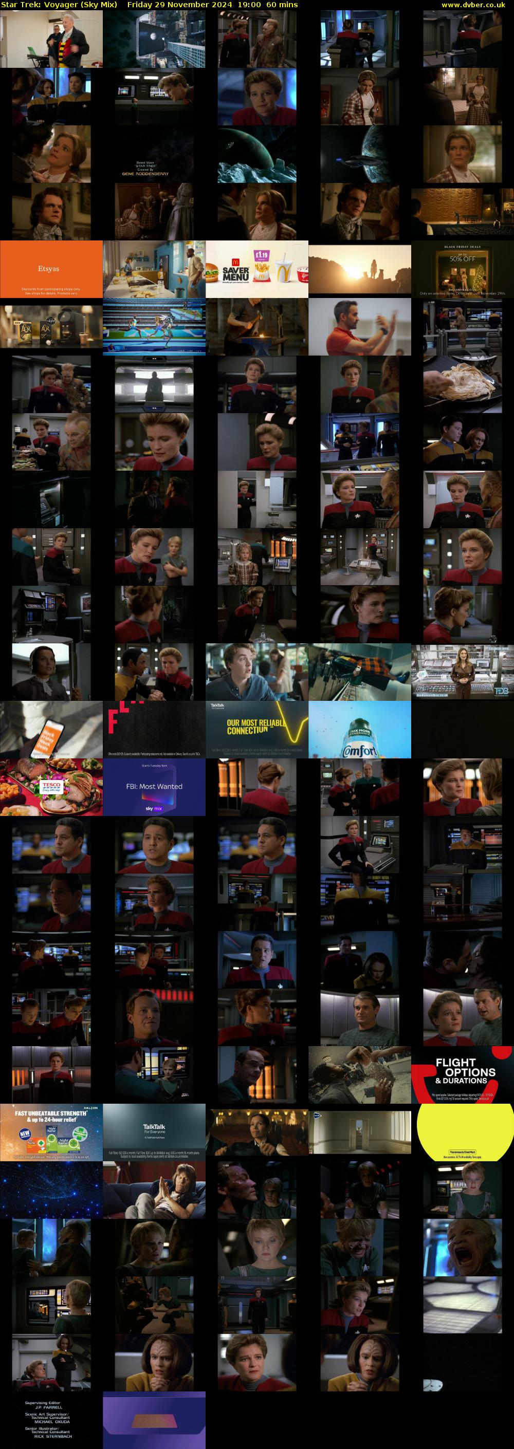 Star Trek: Voyager (Sky Mix) Friday 29 November 2024 19:00 - 20:00