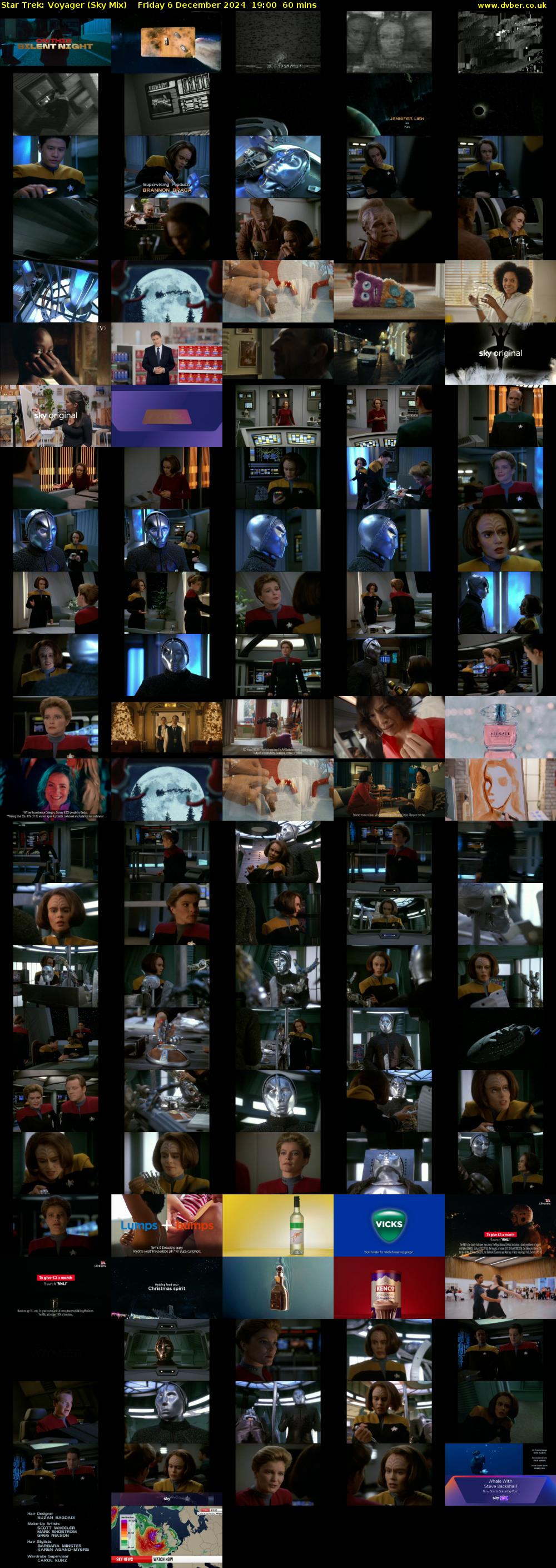 Star Trek: Voyager (Sky Mix) Friday 6 December 2024 19:00 - 20:00