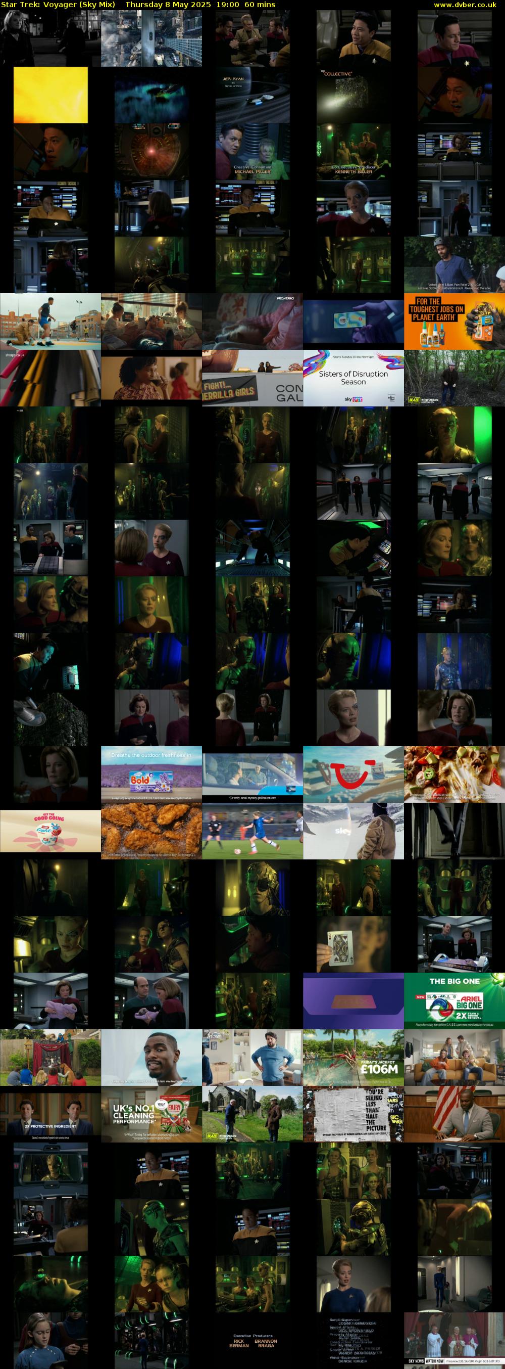 Star Trek: Voyager (Sky Mix) Thursday 8 May 2025 19:00 - 20:00