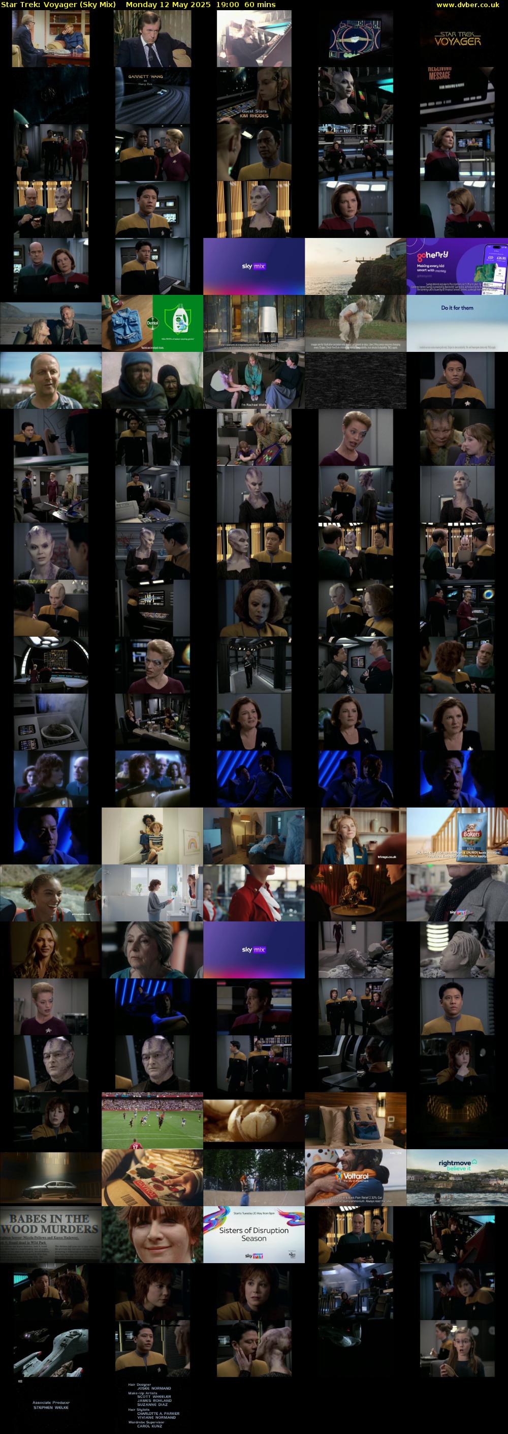 Star Trek: Voyager (Sky Mix) Monday 12 May 2025 19:00 - 20:00