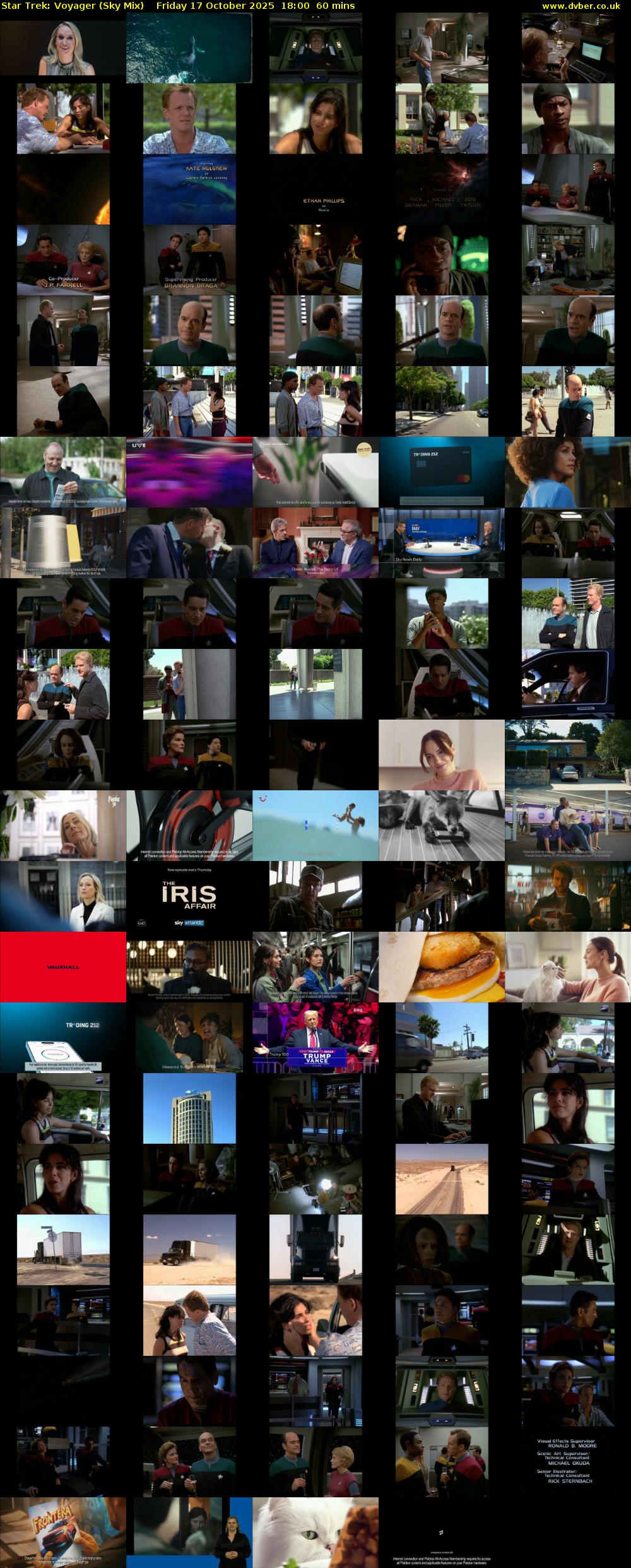 Star Trek: Voyager (Sky Mix) Friday 17 October 2025 18:00 - 19:00