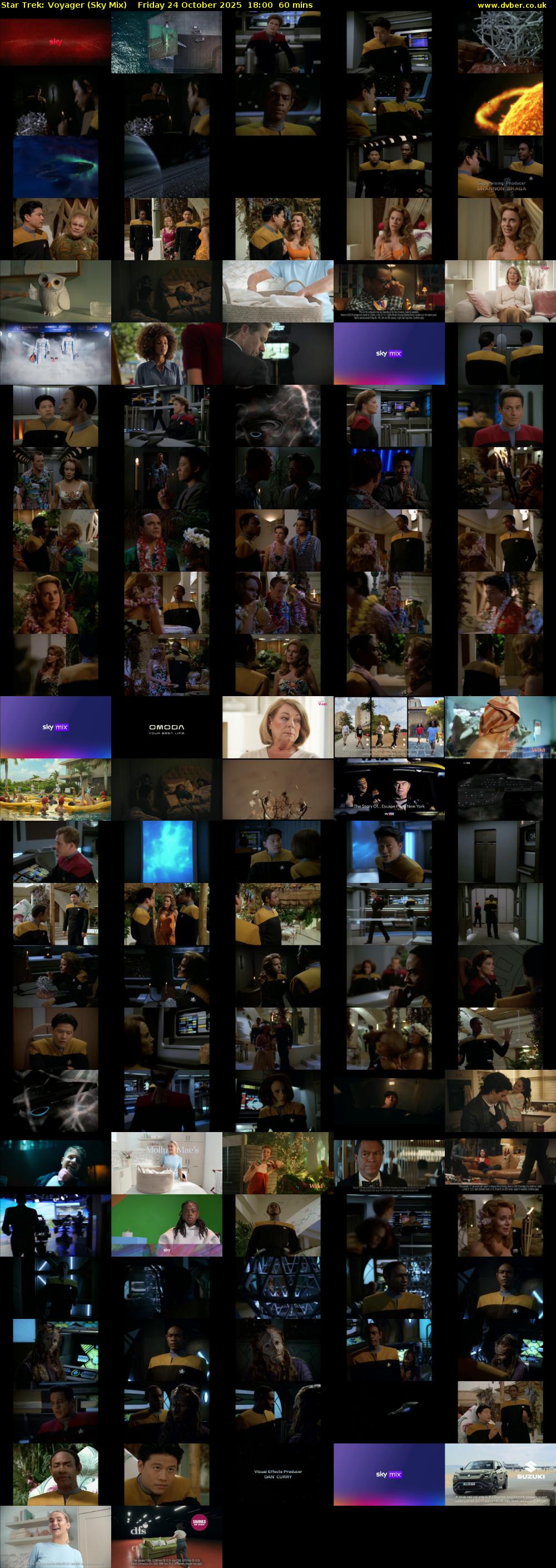 Star Trek: Voyager (Sky Mix) Friday 24 October 2025 18:00 - 19:00