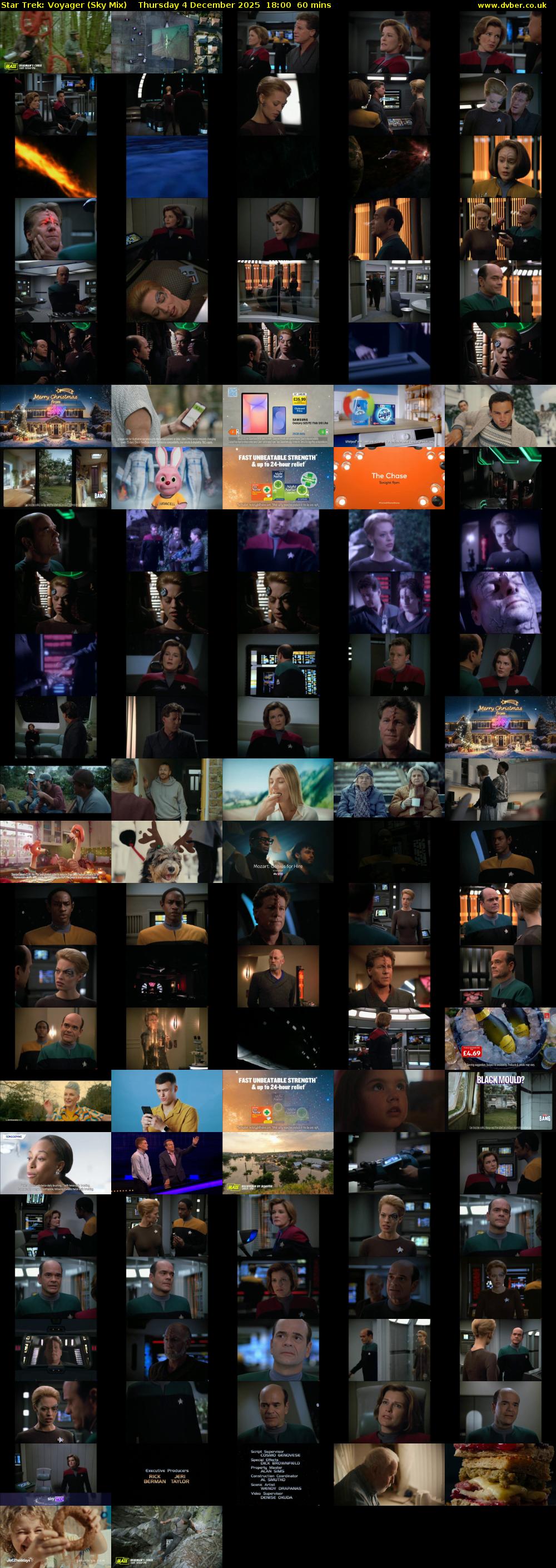 Star Trek: Voyager (Sky Mix) Thursday 4 December 2025 18:00 - 19:00