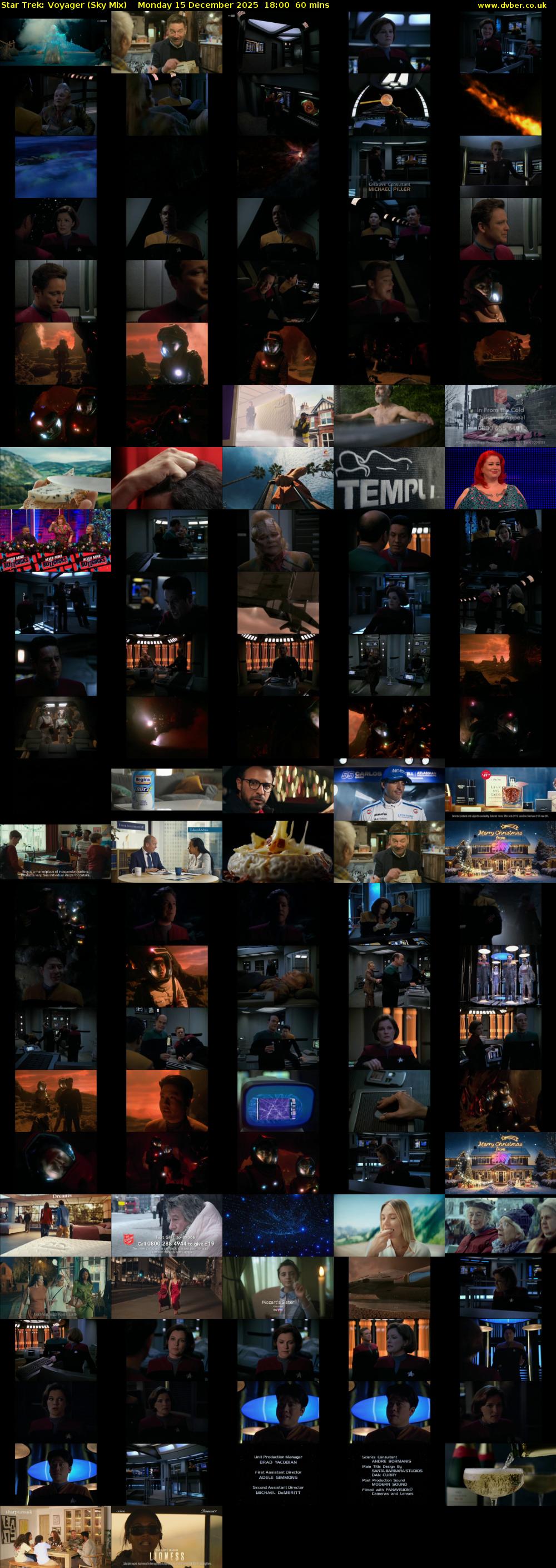 Star Trek: Voyager (Sky Mix) Monday 15 December 2025 18:00 - 19:00