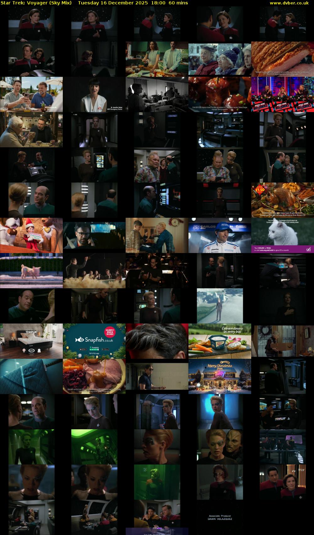 Star Trek: Voyager (Sky Mix) Tuesday 16 December 2025 18:00 - 19:00