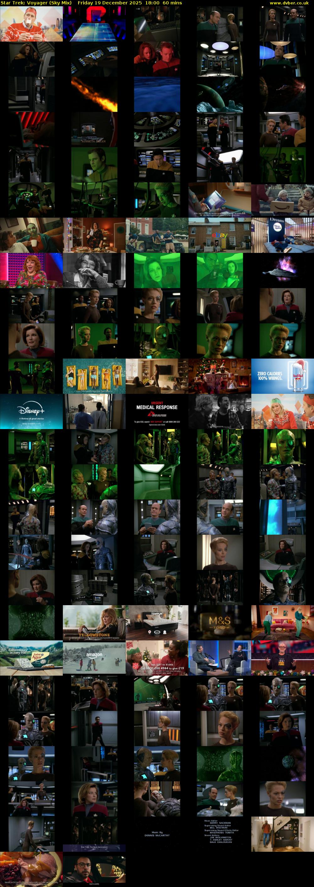 Star Trek: Voyager (Sky Mix) Friday 19 December 2025 18:00 - 19:00