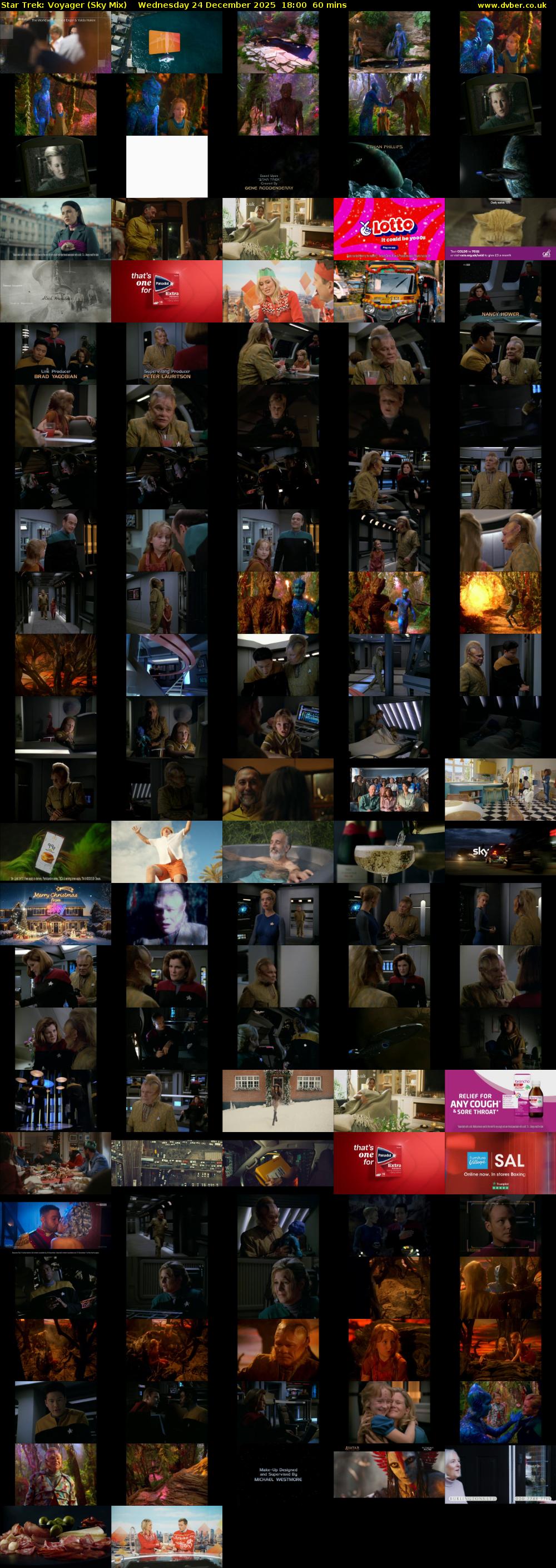 Star Trek: Voyager (Sky Mix) Wednesday 24 December 2025 18:00 - 19:00