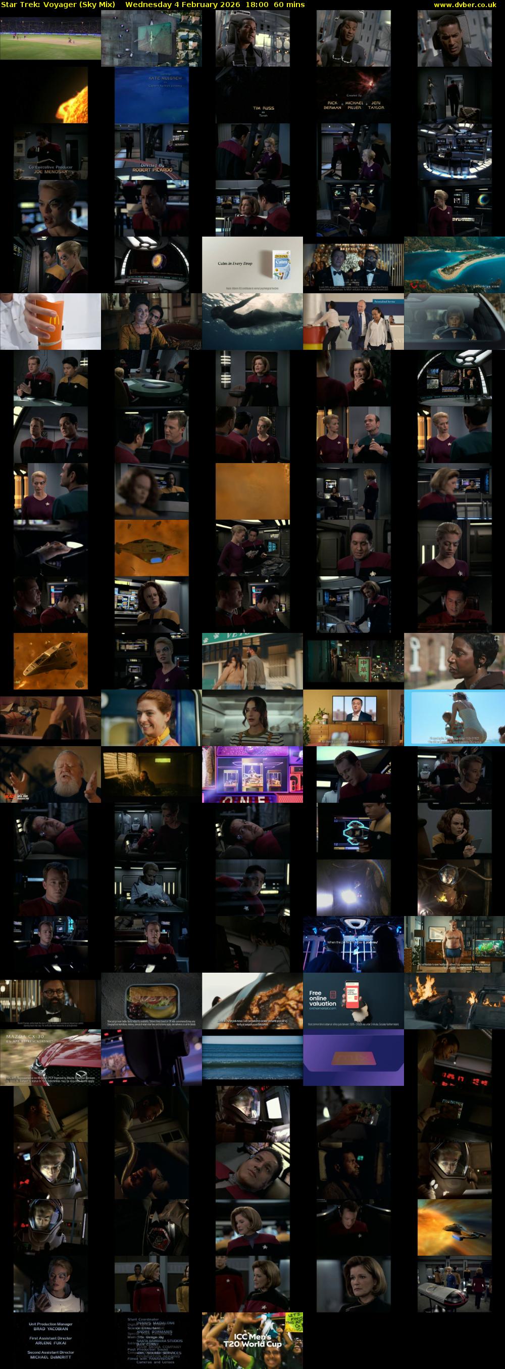 Star Trek: Voyager (Sky Mix) Wednesday 4 February 2026 18:00 - 19:00