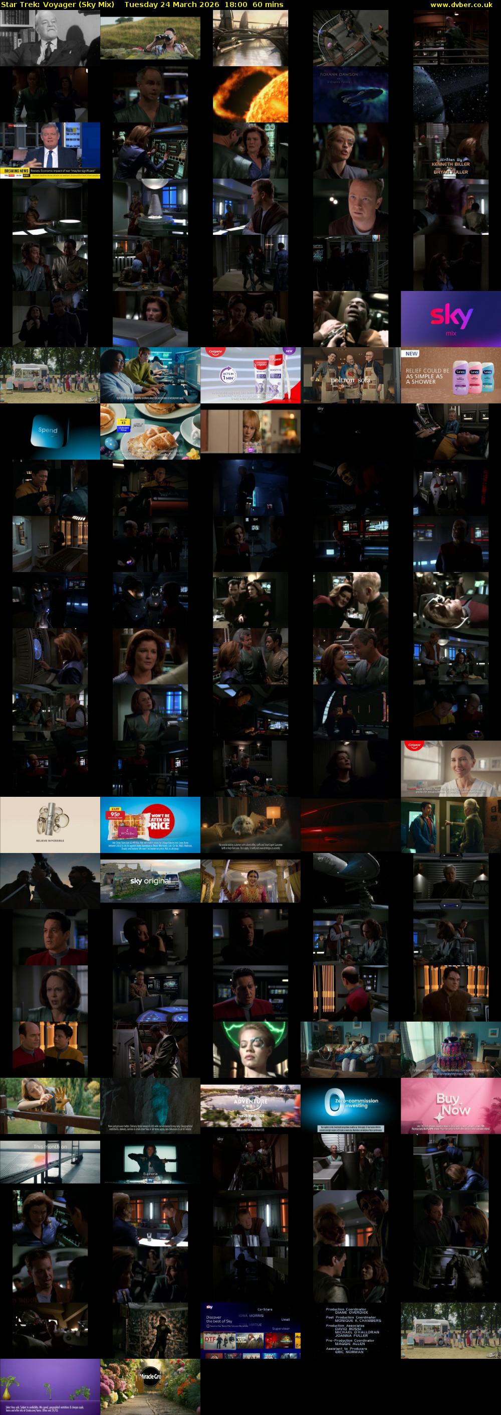 Star Trek: Voyager (Sky Mix) Tuesday 24 March 2026 18:00 - 19:00