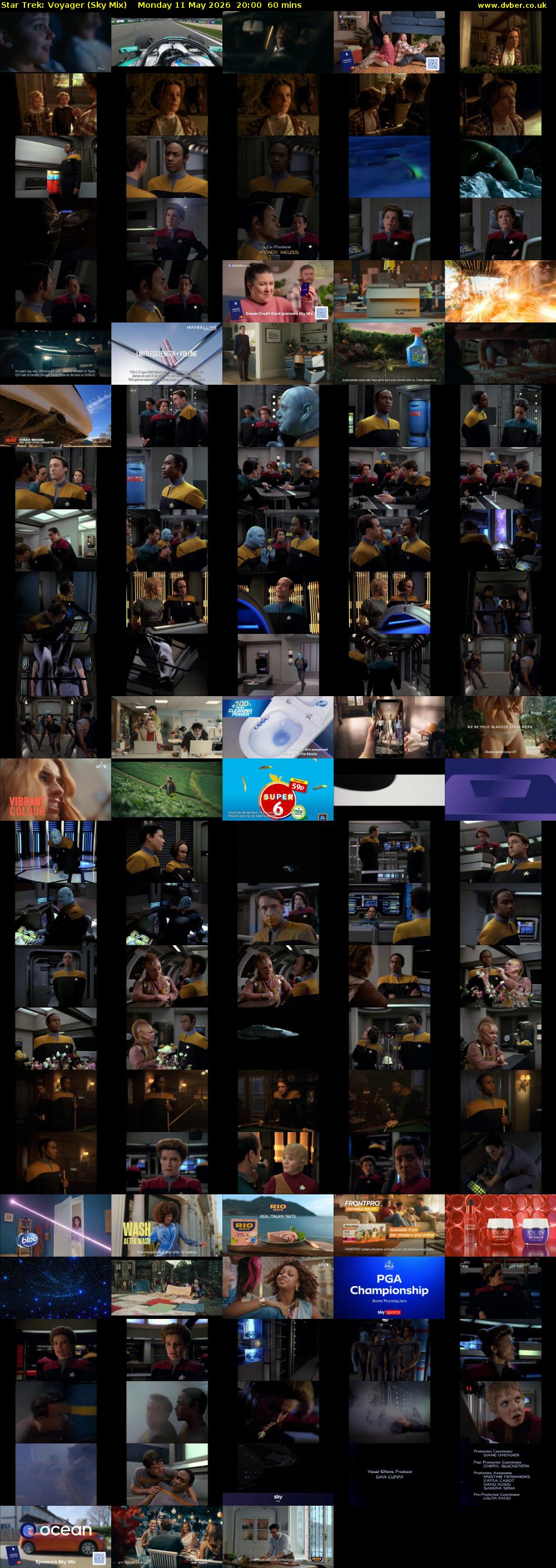 Star Trek: Voyager (Sky Mix) Monday 11 May 2026 20:00 - 21:00