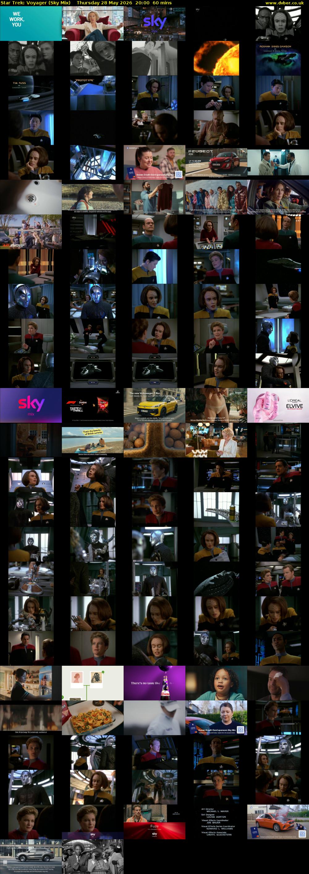 Star Trek: Voyager (Sky Mix) Thursday 28 May 2026 20:00 - 21:00