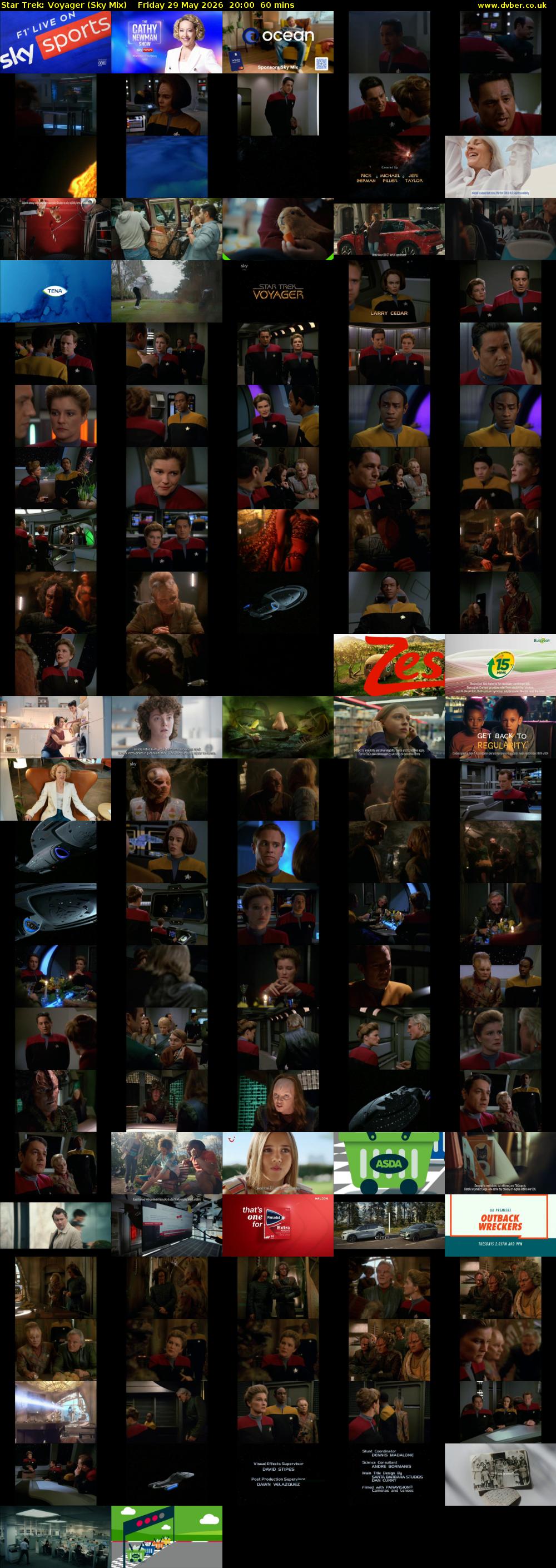 Star Trek: Voyager (Sky Mix) Friday 29 May 2026 20:00 - 21:00