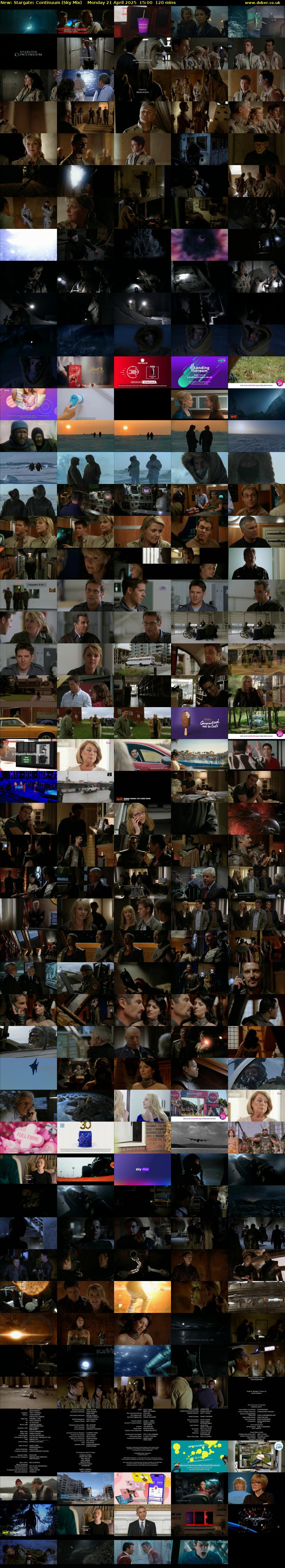 Stargate: Continuum (Sky Mix) Monday 21 April 2025 15:00 - 17:00