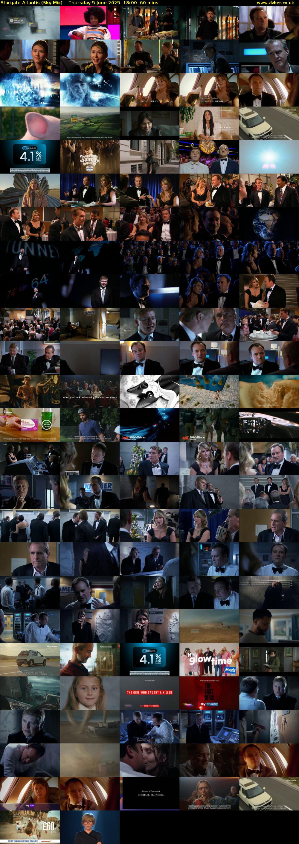 Stargate Atlantis (Sky Mix) Thursday 5 June 2025 18:00 - 19:00