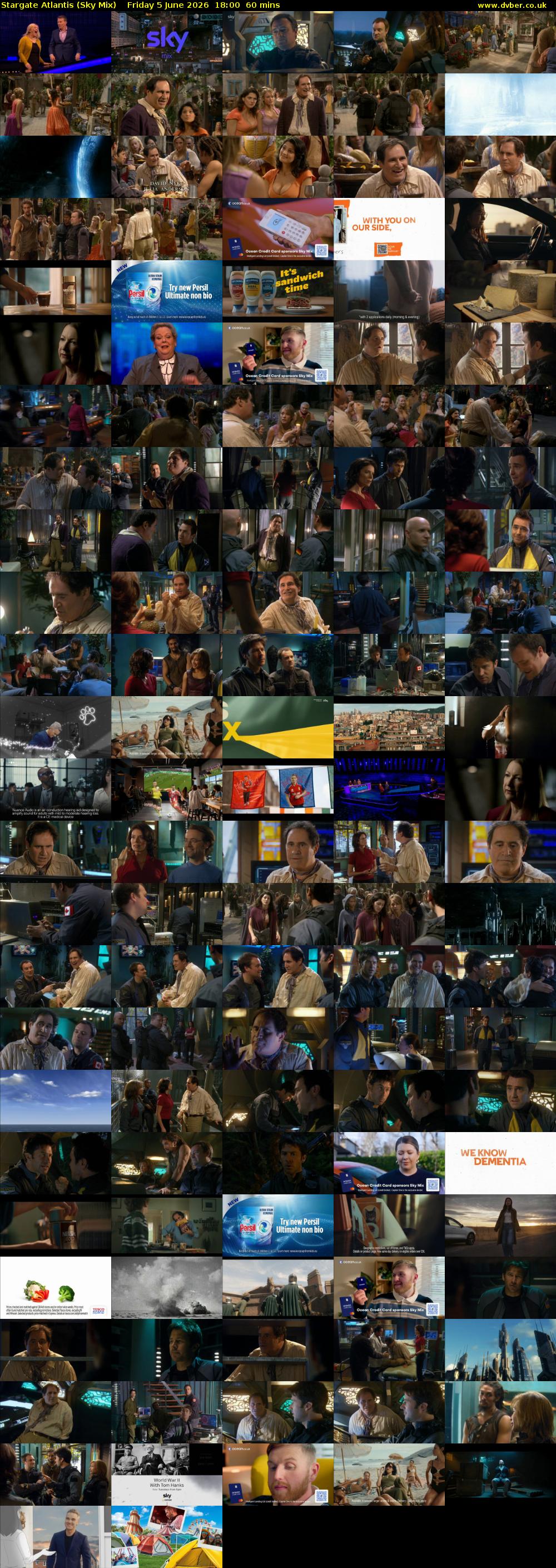 Stargate Atlantis (Sky Mix) Friday 5 June 2026 18:00 - 19:00