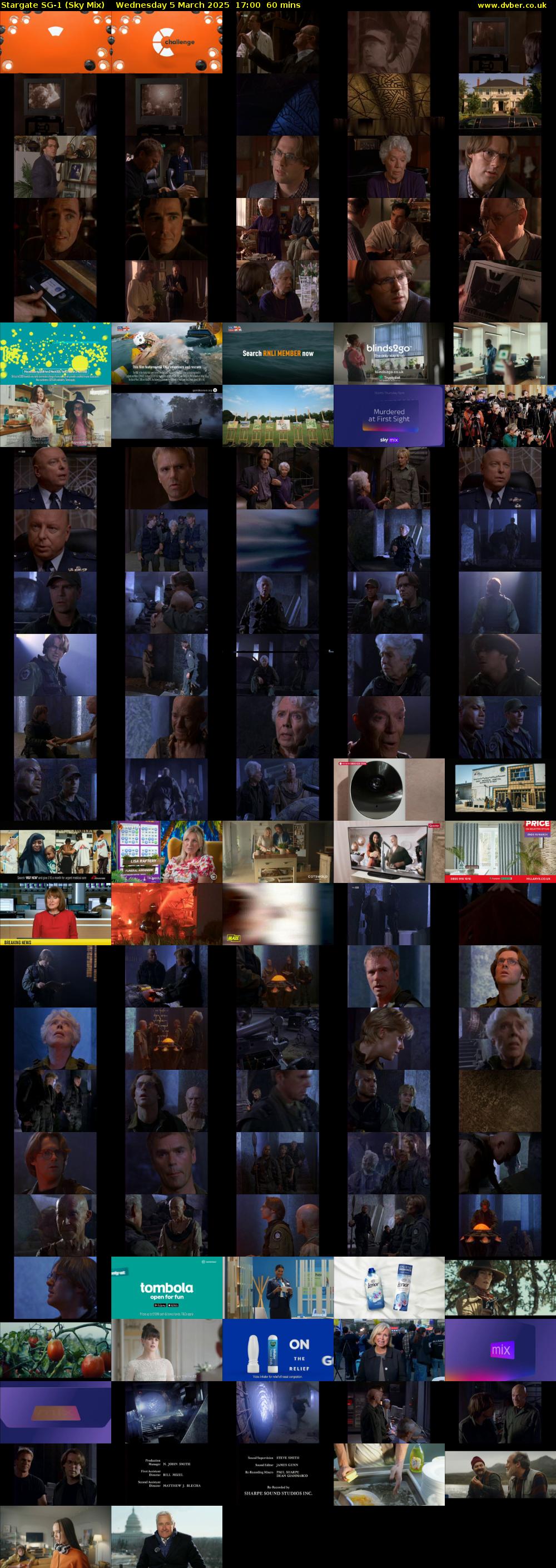 Stargate Sg-1 (Sky Mix) Wednesday 5 March 2025 17:00 - 18:00