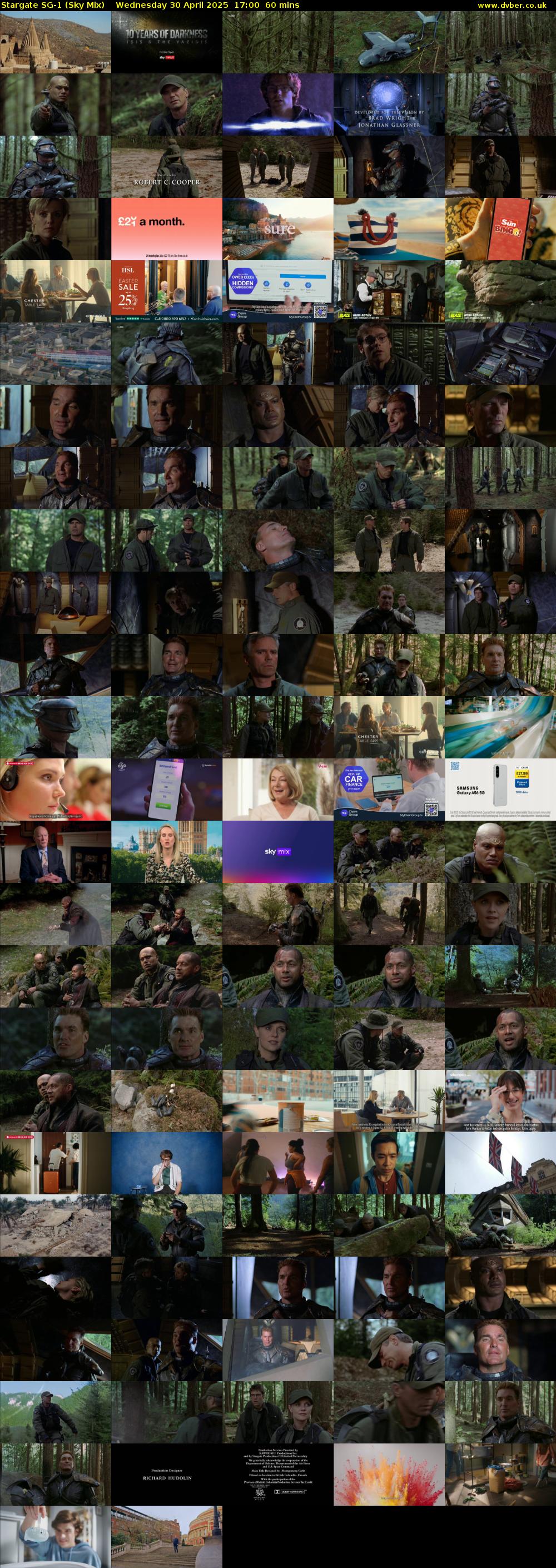 Stargate Sg-1 (Sky Mix) Wednesday 30 April 2025 17:00 - 18:00