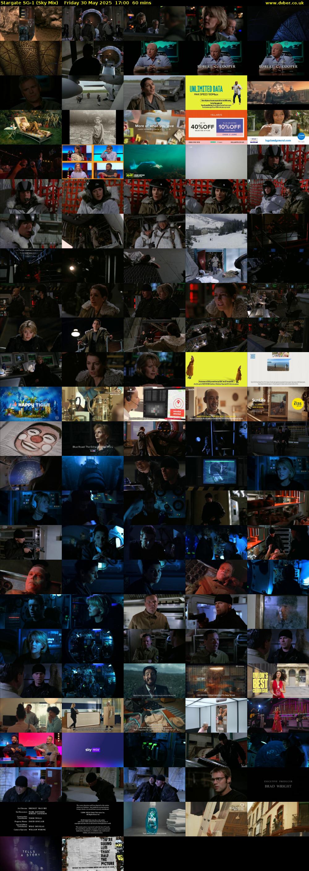 Stargate Sg-1 (Sky Mix) Friday 30 May 2025 17:00 - 18:00
