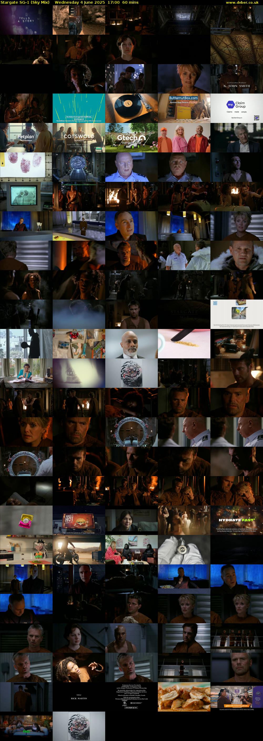 Stargate Sg-1 (Sky Mix) Wednesday 4 June 2025 17:00 - 18:00