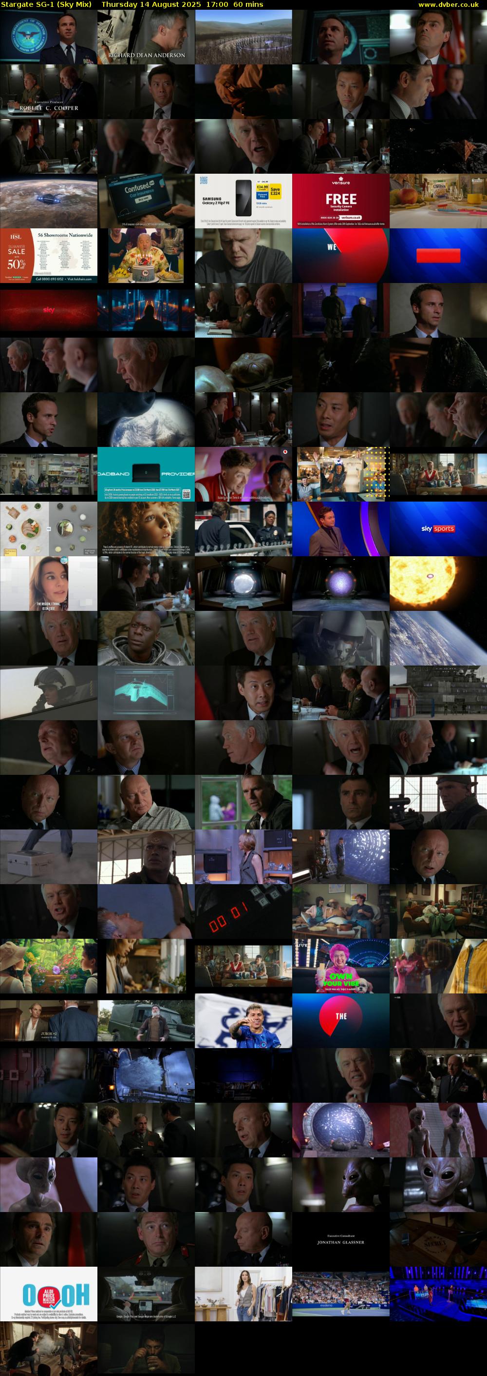 Stargate Sg-1 (Sky Mix) Thursday 14 August 2025 17:00 - 18:00