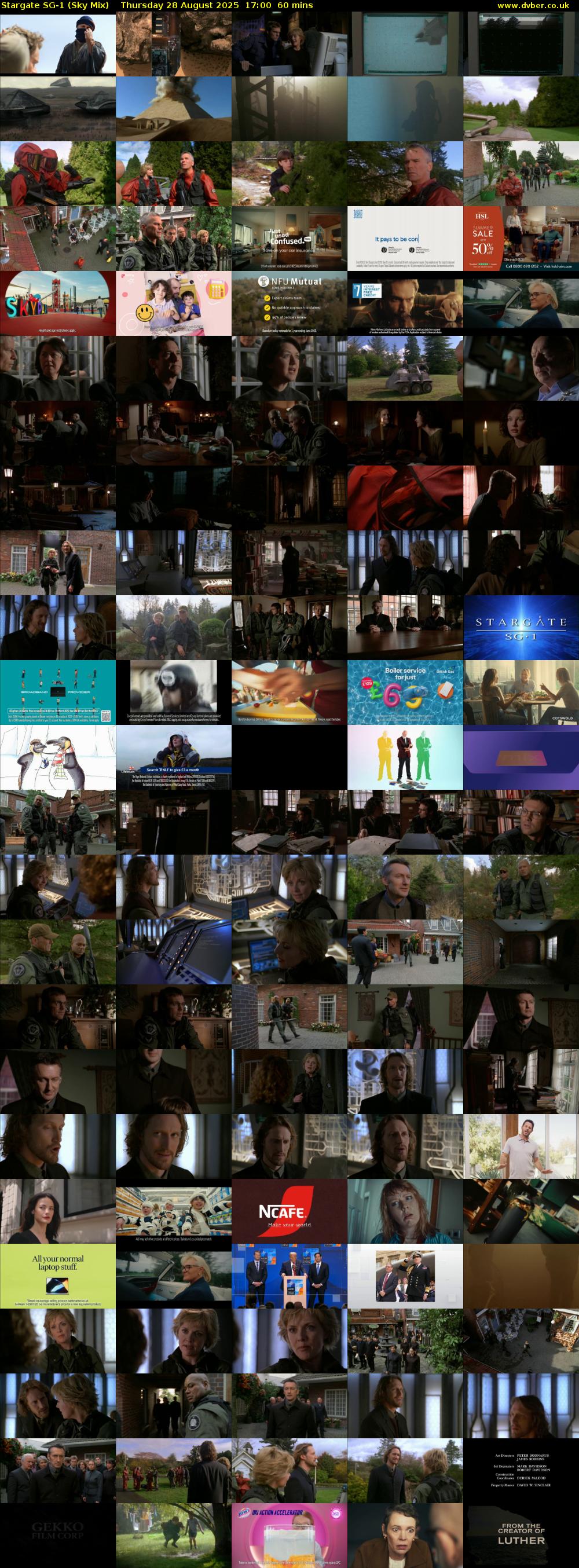 Stargate Sg-1 (Sky Mix) Thursday 28 August 2025 17:00 - 18:00