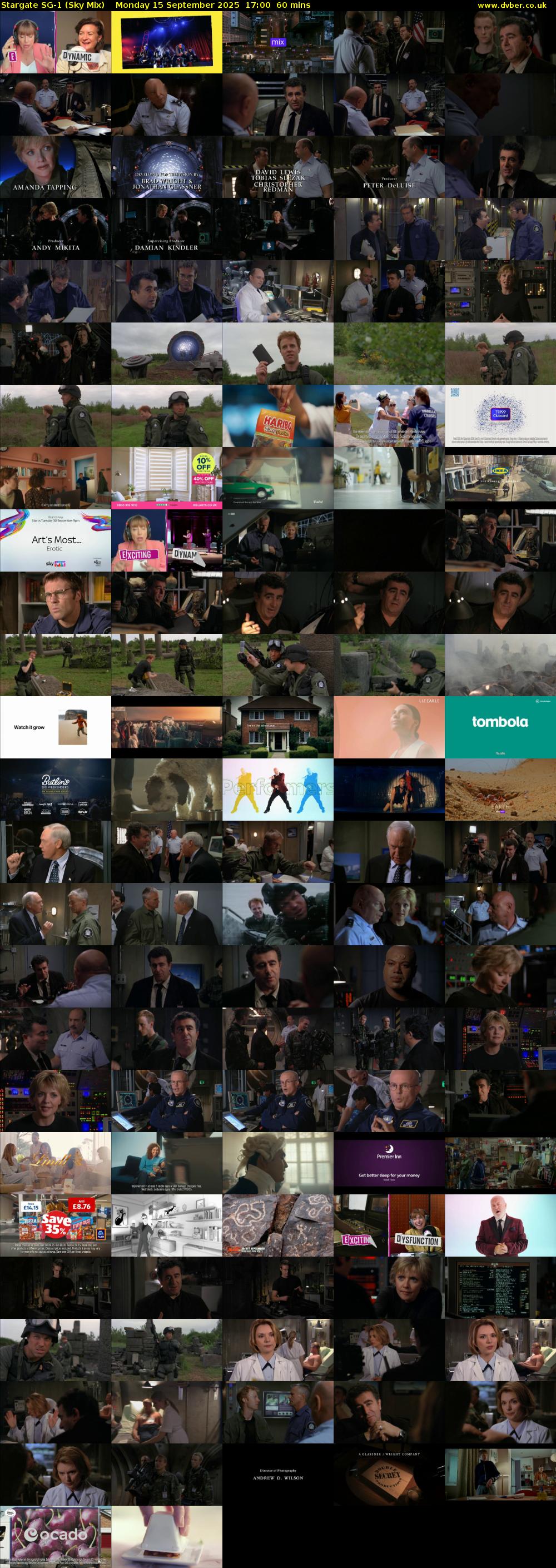 Stargate Sg-1 (Sky Mix) Monday 15 September 2025 17:00 - 18:00