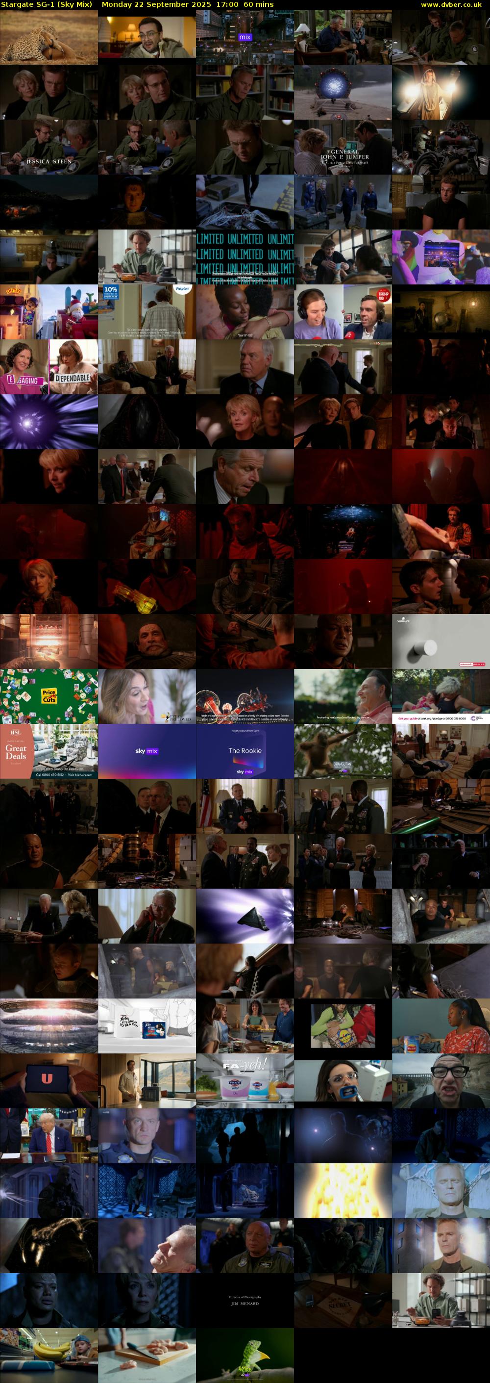 Stargate Sg-1 (Sky Mix) Monday 22 September 2025 17:00 - 18:00