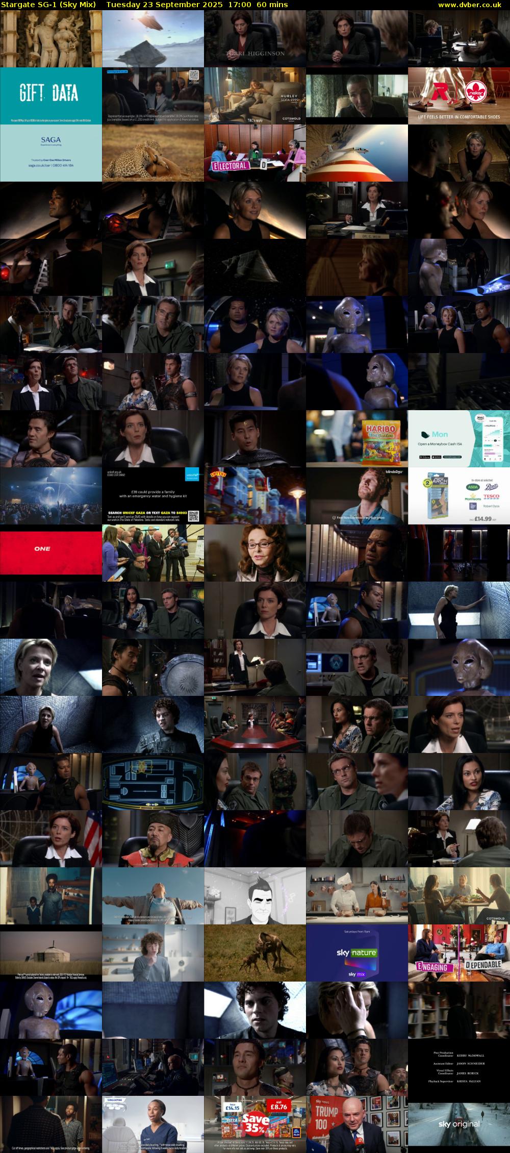 Stargate Sg-1 (Sky Mix) Tuesday 23 September 2025 17:00 - 18:00