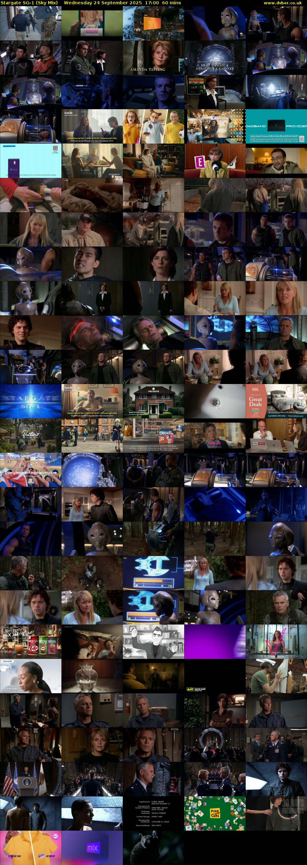 Stargate Sg-1 (Sky Mix) Wednesday 24 September 2025 17:00 - 18:00