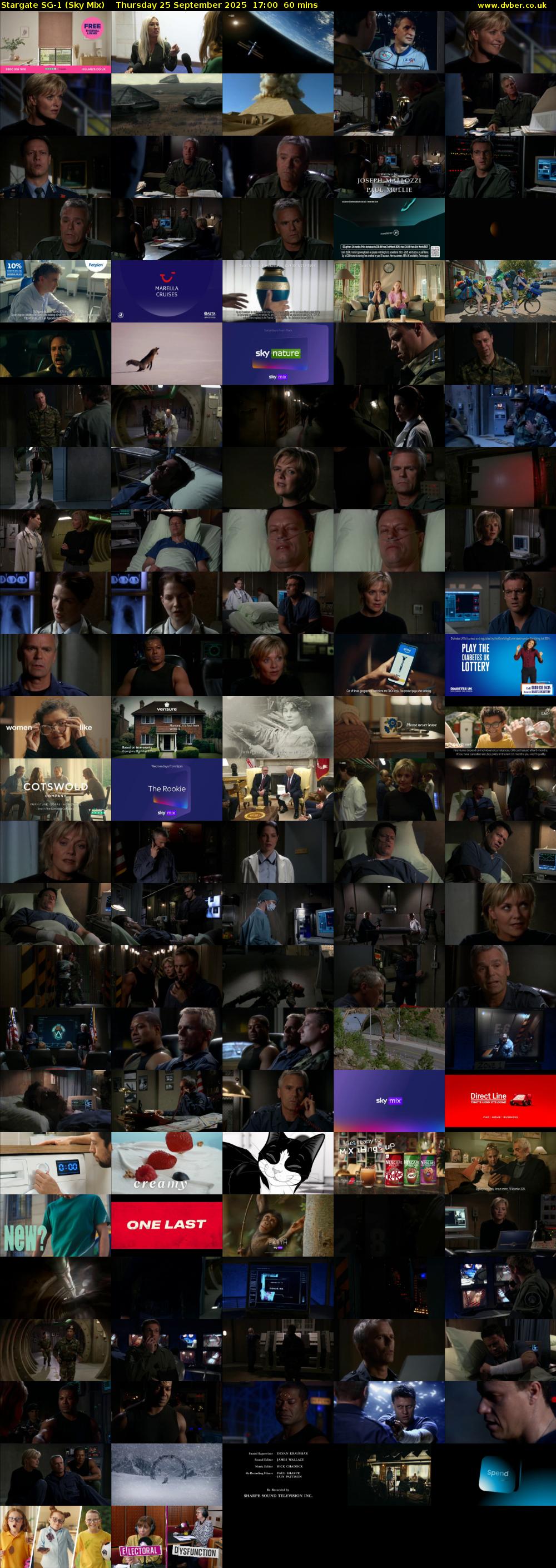 Stargate Sg-1 (Sky Mix) Thursday 25 September 2025 17:00 - 18:00