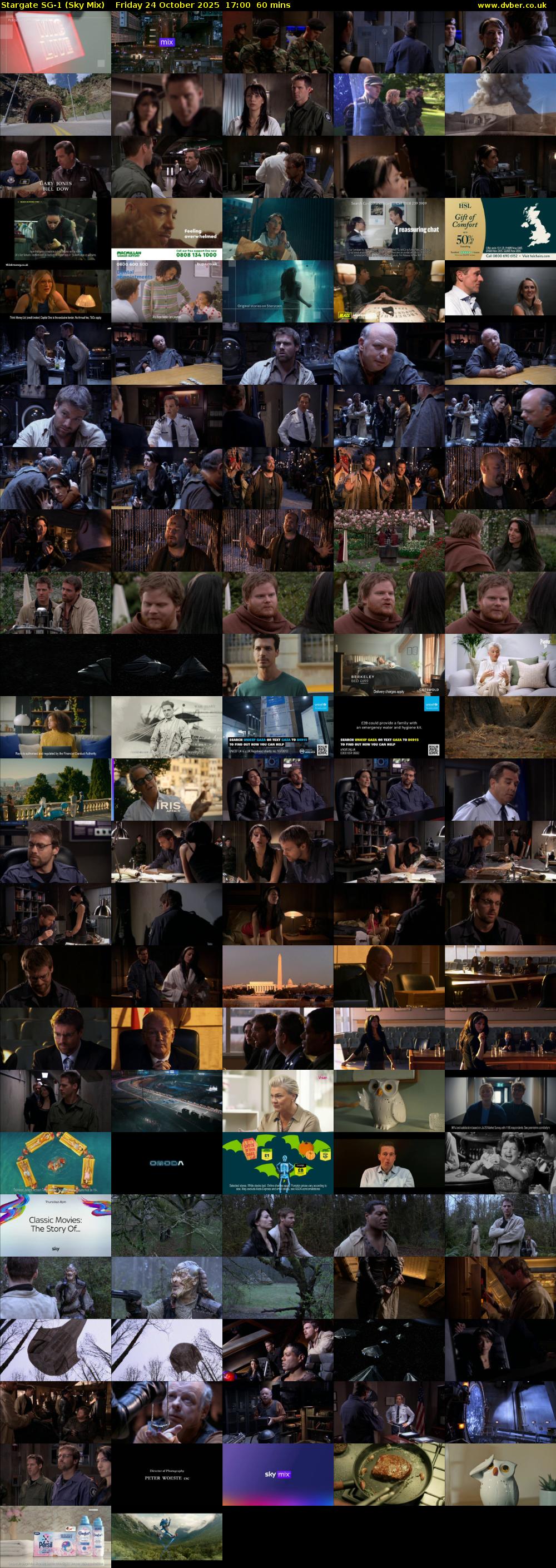 Stargate Sg-1 (Sky Mix) Friday 24 October 2025 17:00 - 18:00