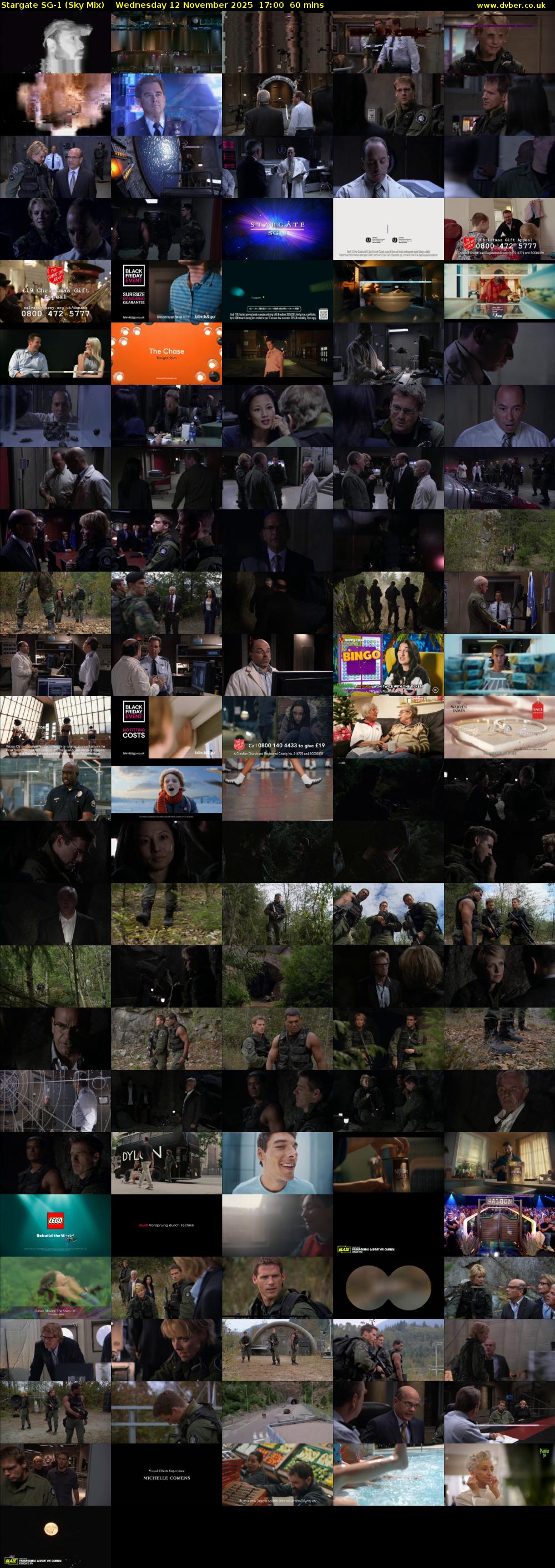 Stargate Sg-1 (Sky Mix) Wednesday 12 November 2025 17:00 - 18:00