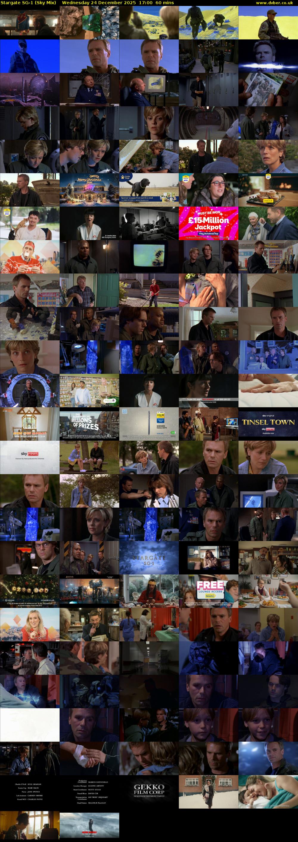 Stargate Sg-1 (Sky Mix) Wednesday 24 December 2025 17:00 - 18:00