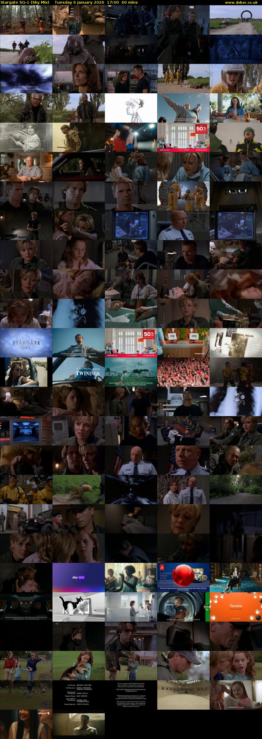 Stargate Sg-1 (Sky Mix) Tuesday 6 January 2026 17:00 - 18:00