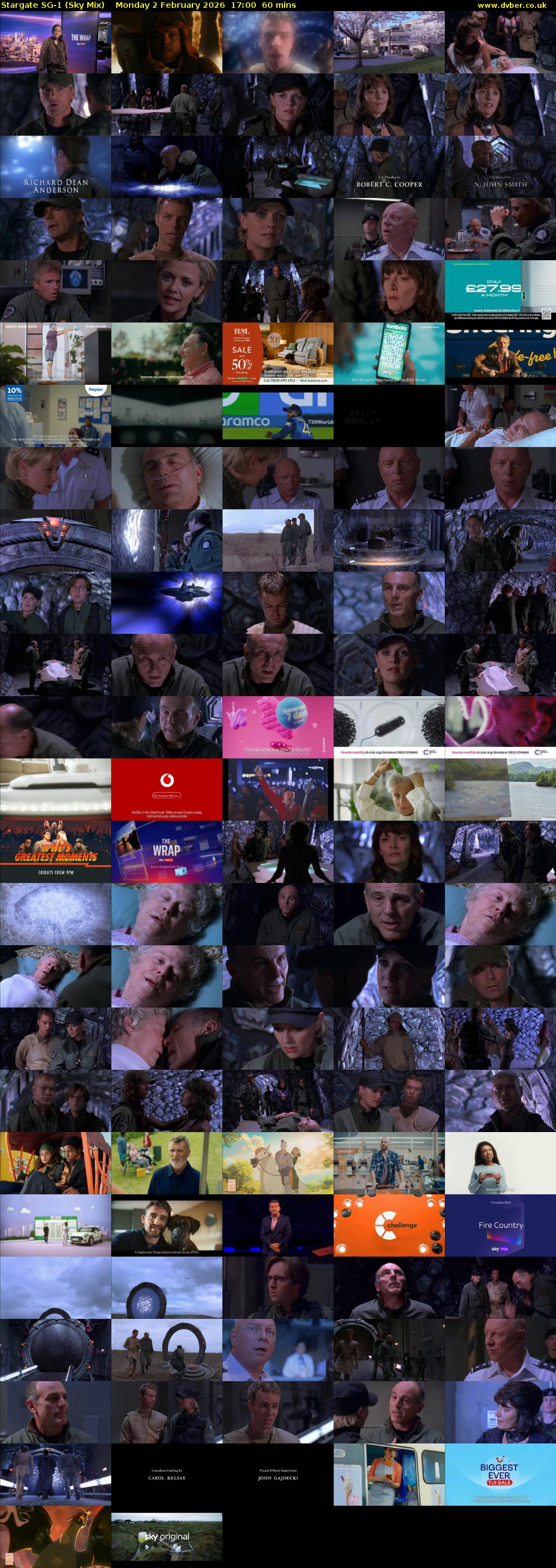 Stargate Sg-1 (Sky Mix) Monday 2 February 2026 17:00 - 18:00