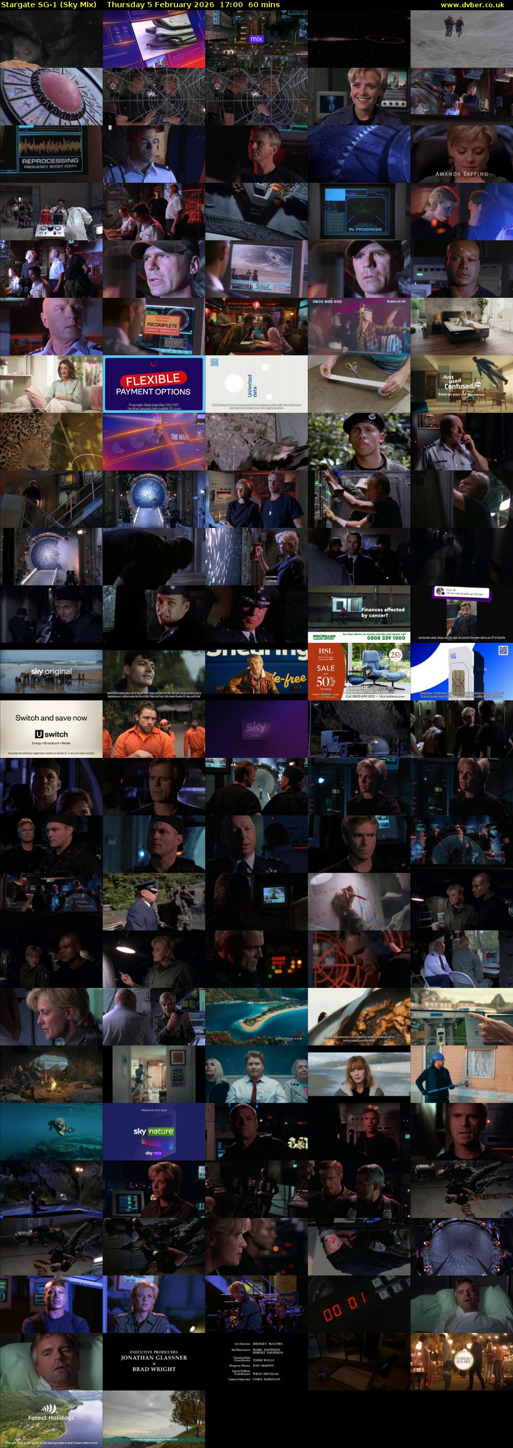 Stargate Sg-1 (Sky Mix) Thursday 5 February 2026 17:00 - 18:00