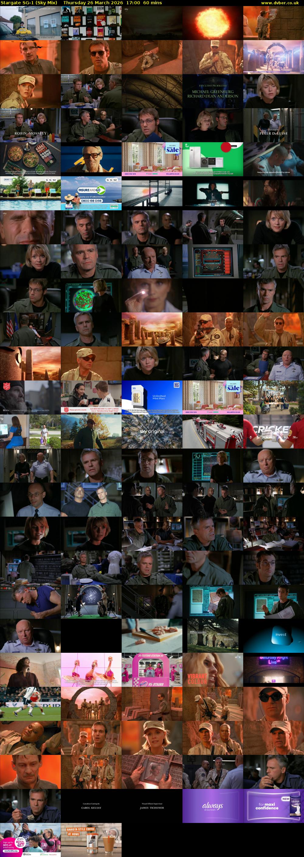 Stargate Sg-1 (Sky Mix) Thursday 26 March 2026 17:00 - 18:00