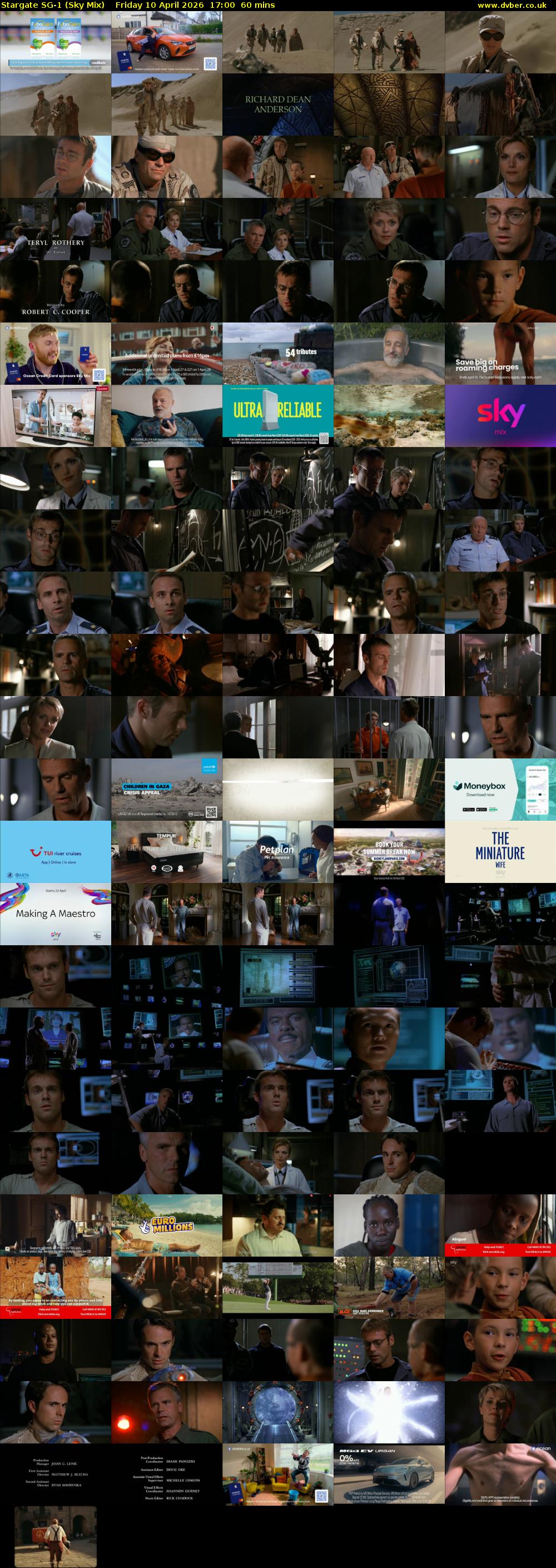 Stargate Sg-1 (Sky Mix) Friday 10 April 2026 17:00 - 18:00