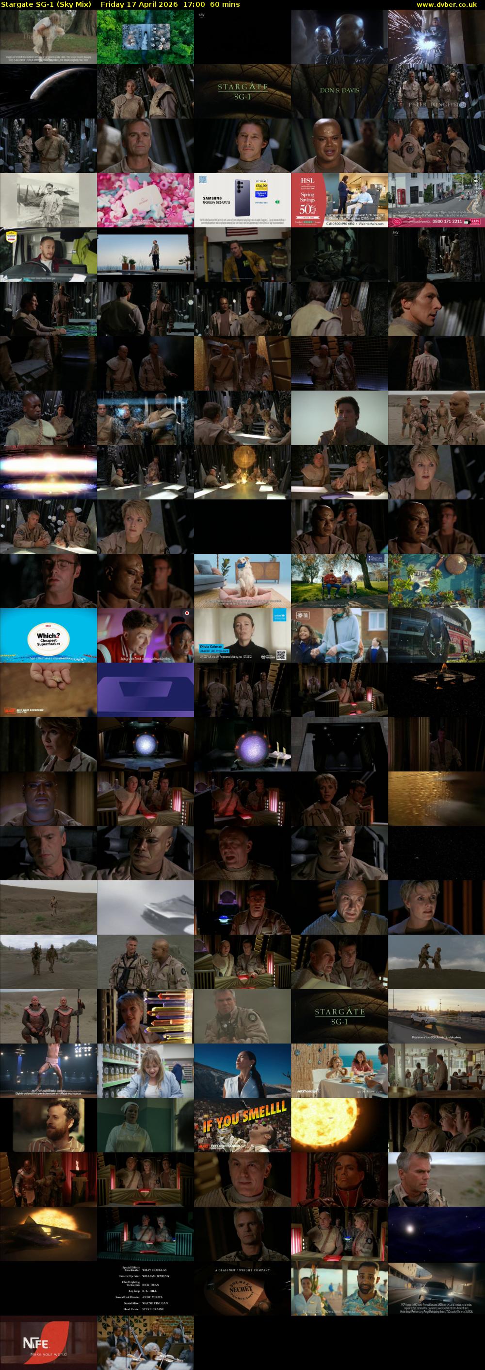 Stargate Sg-1 (Sky Mix) Friday 17 April 2026 17:00 - 18:00